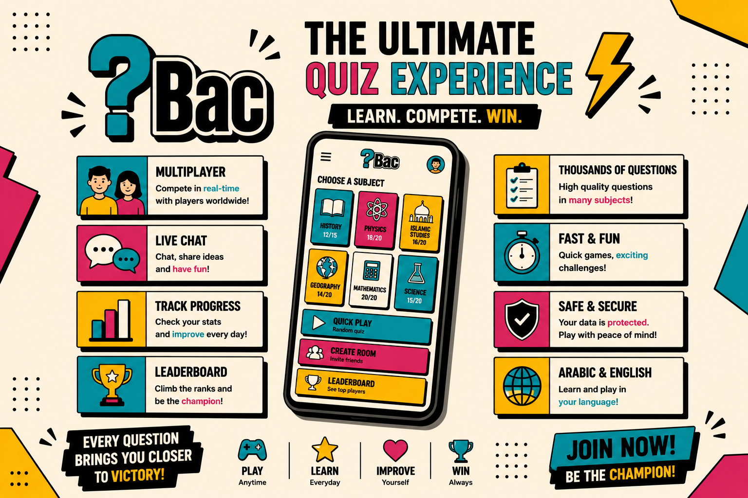 Bac Quize - Open Source Project